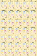 Bible Sheets for each chapter